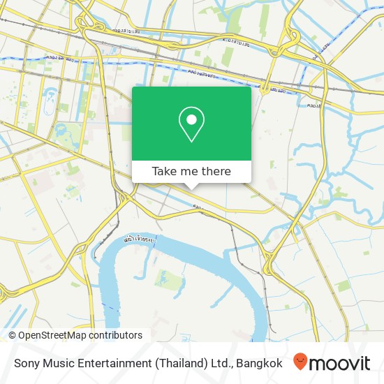 Sony Music Entertainment (Thailand) Ltd. map