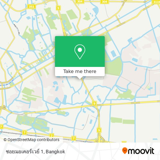 ซอยมอเคอร์เวย์ 1 map