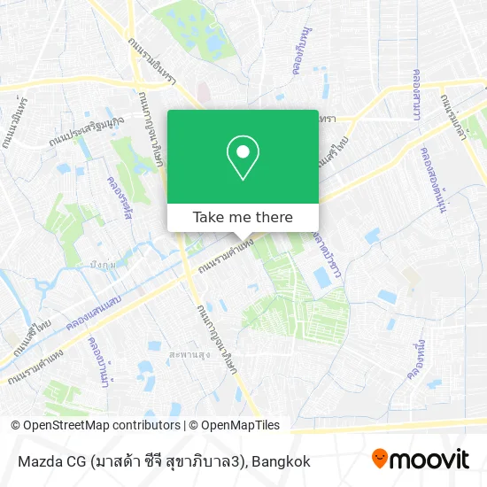 Mazda CG (มาสด้า ซีจี สุขาภิบาล3) map