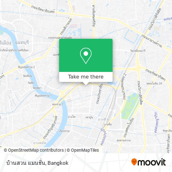 บ้านสวน แมนชั่น map