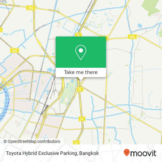 Toyota Hybrid Exclusive Parking map