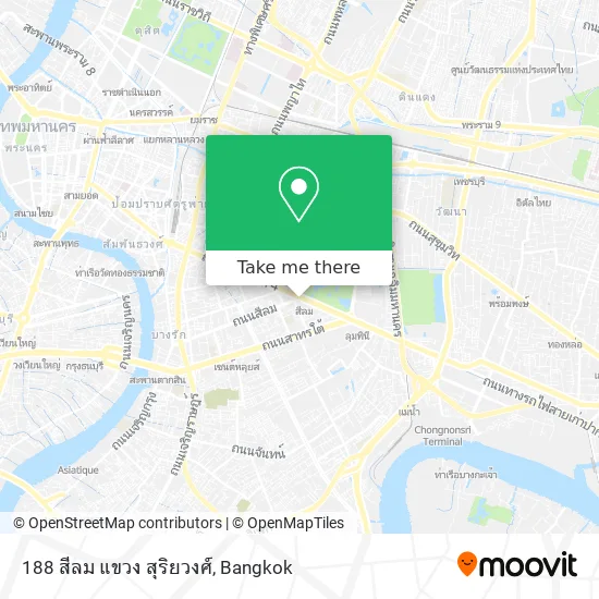 188 สีลม แขวง สุริยวงศ์ map