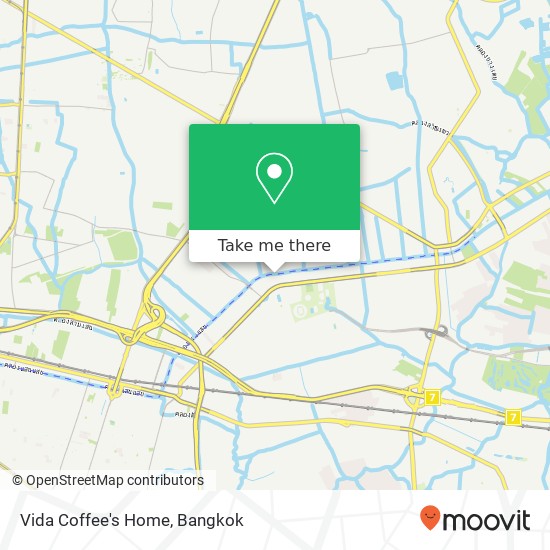 Vida Coffee's Home map