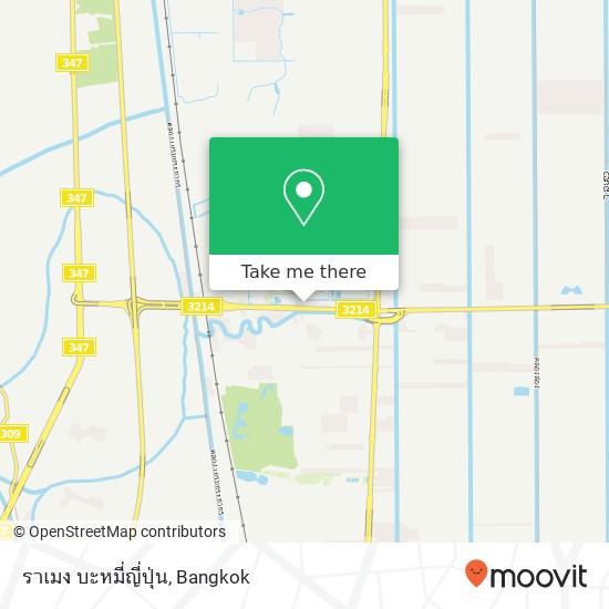 ราเมง บะหมี่ญี่ปุ่น map