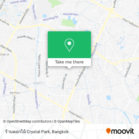 ร้านดอกไม้ Crystal Park map