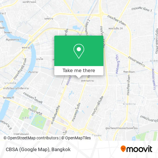 CBSA (Google Map) map