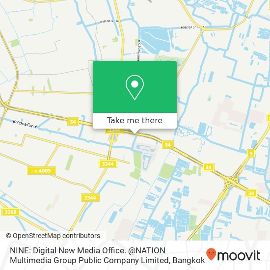 NINE: Digital New Media Office. @NATION Multimedia Group Public Company Limited map