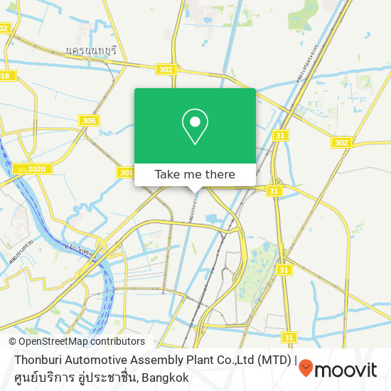Thonburi Automotive Assembly Plant Co.,Ltd  (MTD)  |  ศูนย์บริการ อู่ประชาชื่น map