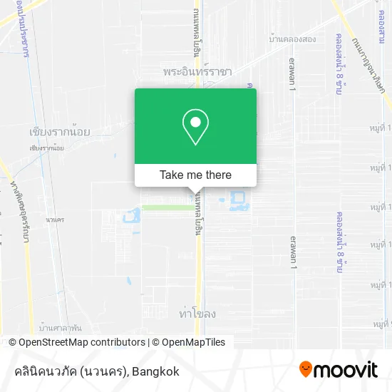 คลินิคนวภัค (นวนคร) map