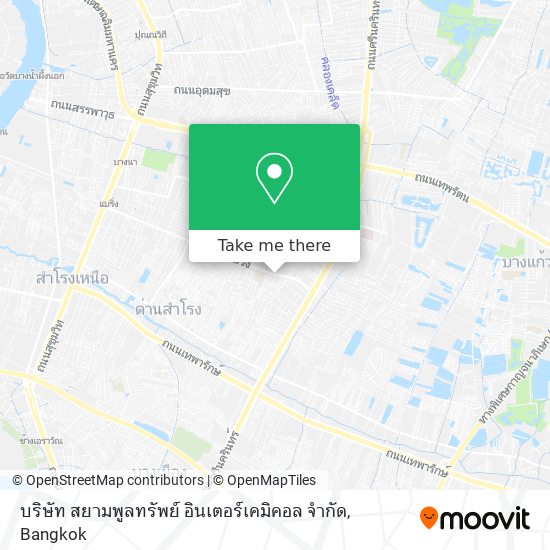 บริษัท สยามพูลทรัพย์ อินเตอร์เคมิคอล จำกัด map