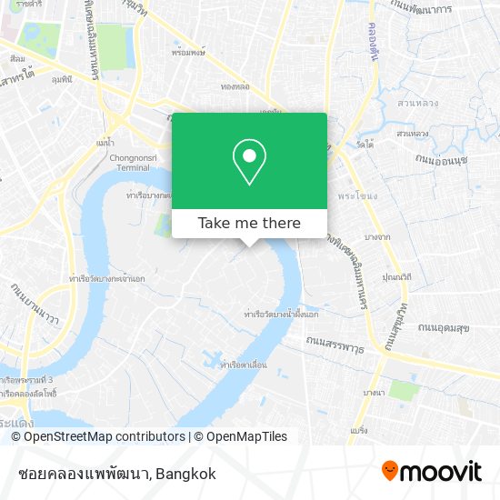 ซอยคลองแพพัฒนา map