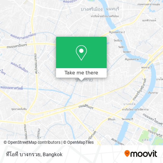 ทีโอที บางกรวย map