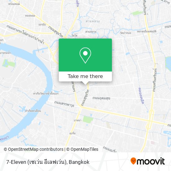 7-Eleven (เซเว่น อีเลฟเว่น) map