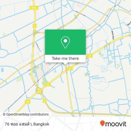 76 ซอย แสมดำ map