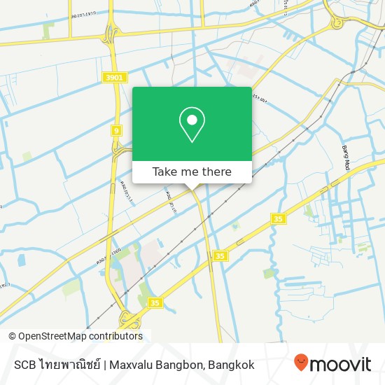 SCB ไทยพาณิชย์ | Maxvalu Bangbon map