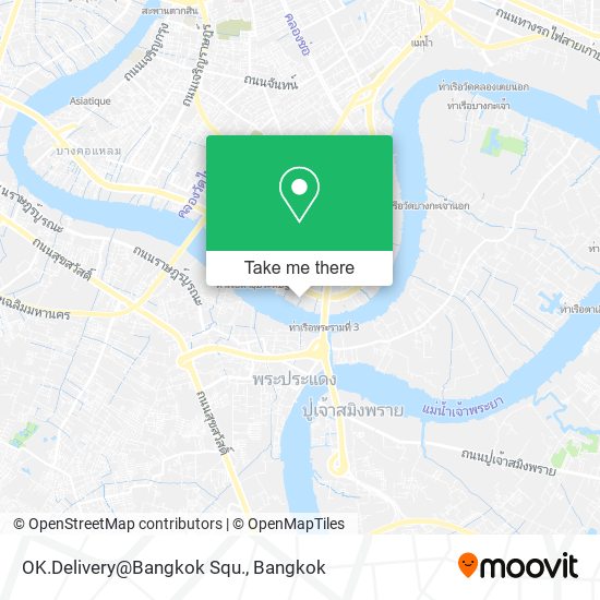 OK.Delivery@Bangkok Squ. map