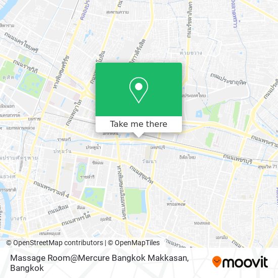 Massage Room@Mercure Bangkok Makkasan map
