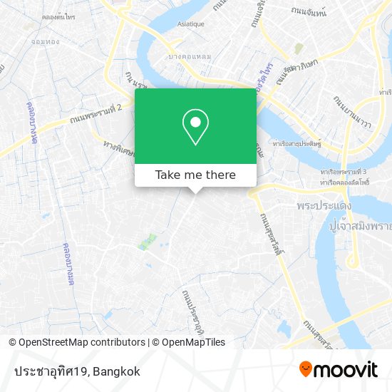ประชาอุทิศ19 map