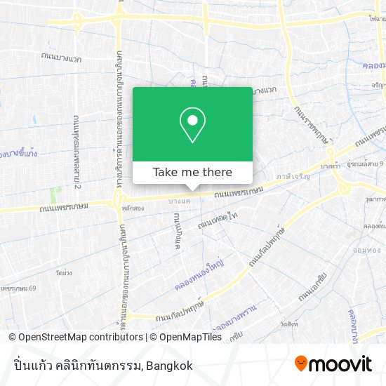 ปิ่นแก้ว คลินิกทันตกรรม map