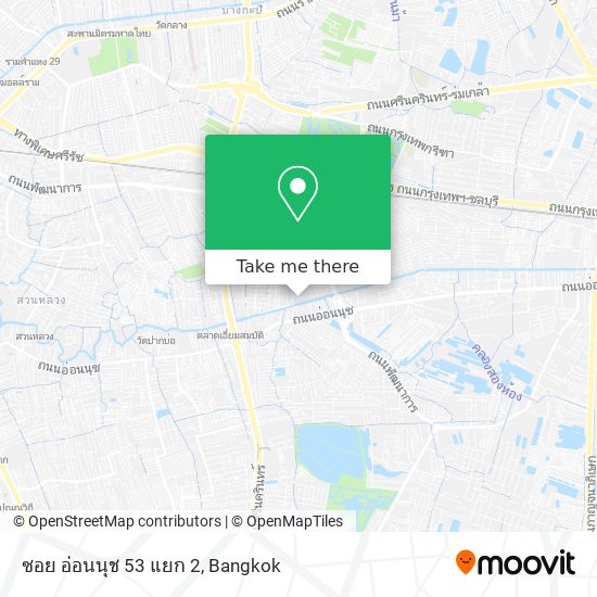 ซอย อ่อนนุช 53 แยก 2 map