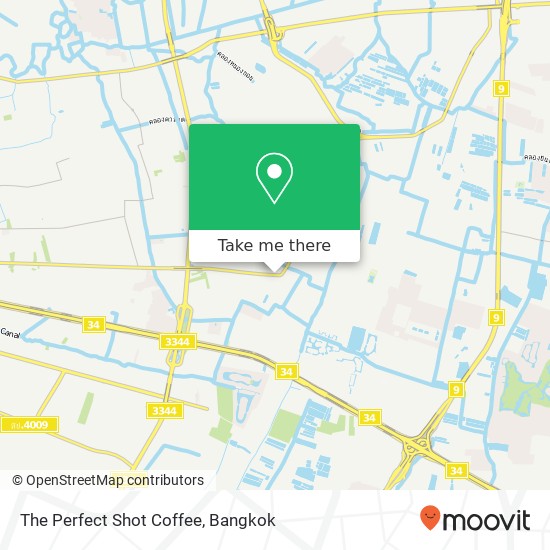 The Perfect Shot Coffee map