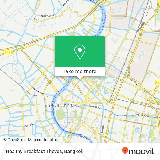 Healthy Breakfast Theves map