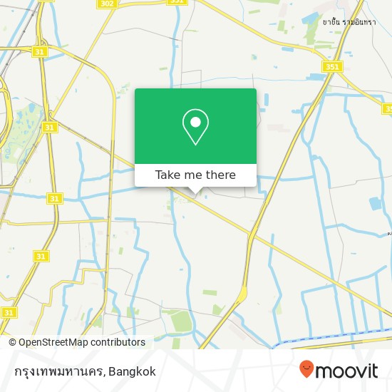 กรุงเทพมหานคร map