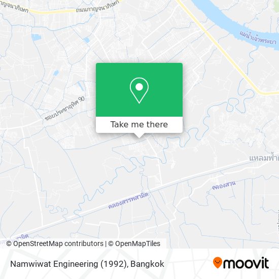 Namwiwat Engineering (1992) map