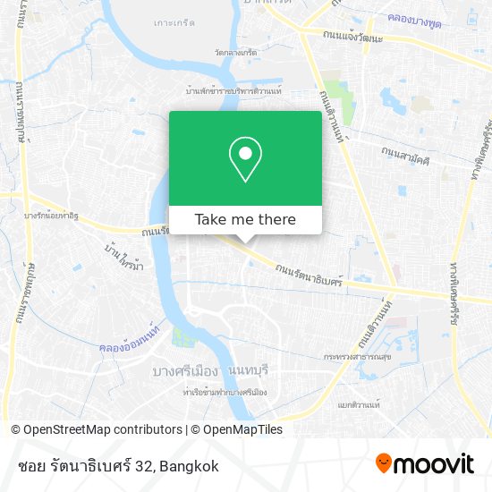 ซอย รัตนาธิเบศร์ 32 map