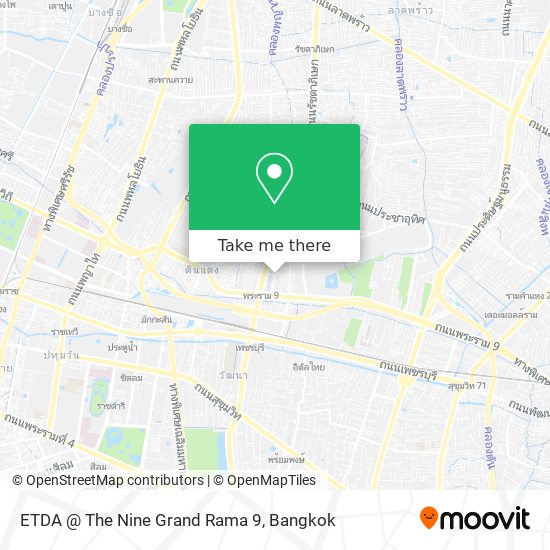 ETDA @ The Nine Grand Rama 9 map