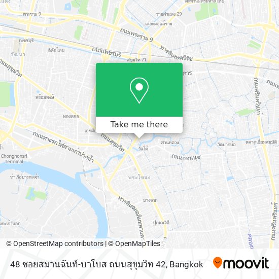 48 ซอยสมานฉันท์-บาโบส ถนนสุขุมวิท 42 map
