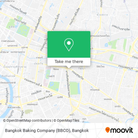 Bangkok Baking Company (BBCO) map