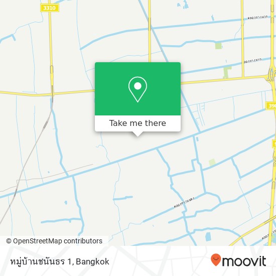 หมู่บ้านชนันธร 1 map