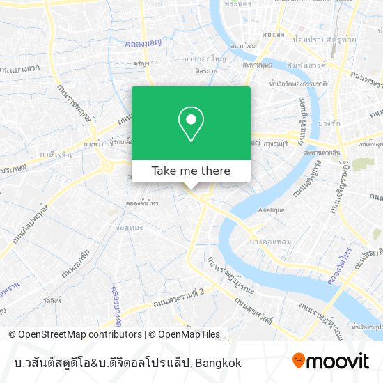 บ.วสันต์สตูดิโอ&บ.ดิจิตอลโปรแล็ป map