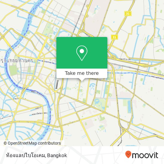 ห้องแลปไบโอเคม map