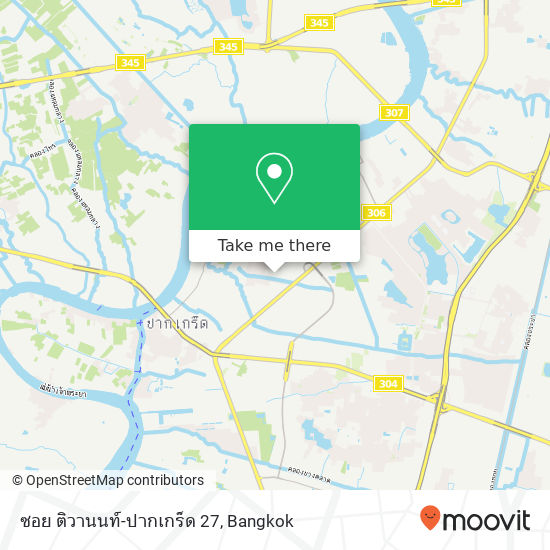 ซอย ติวานนท์-ปากเกร็ด 27 map