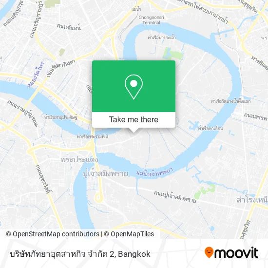 บริษัทภัทยาอุตสาหกิจ จำกัด 2 map