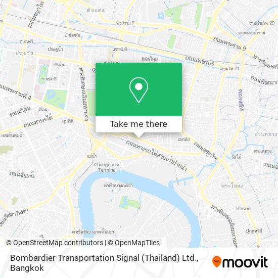 Bombardier Transportation Signal (Thailand) Ltd. map