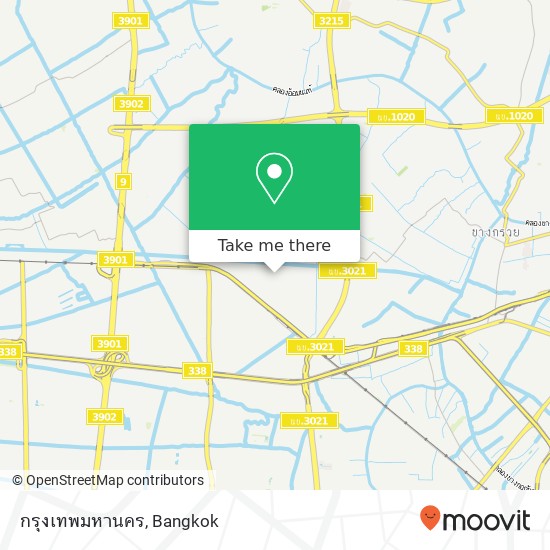 กรุงเทพมหานคร map