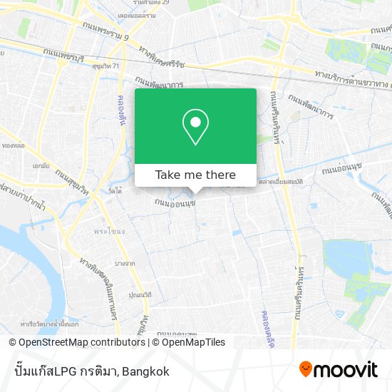 ปั๊มแก๊สLPG กรติมา map