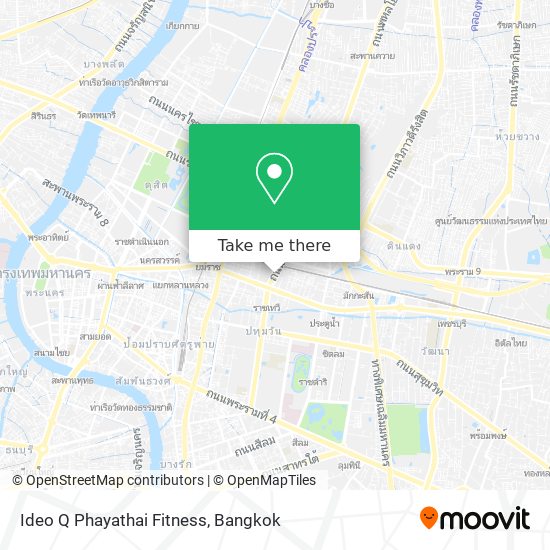 Ideo Q Phayathai Fitness map