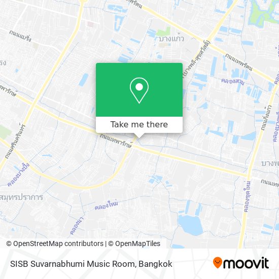 SISB Suvarnabhumi Music Room map