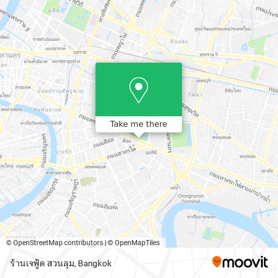 ร้านเจฟู้ด สวนลุม map