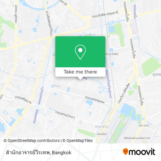 สำนักอาจารย์วีรเทพ map