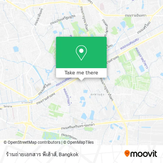 ร้านถ่ายเอกสาร พีเฮ้าส์ map