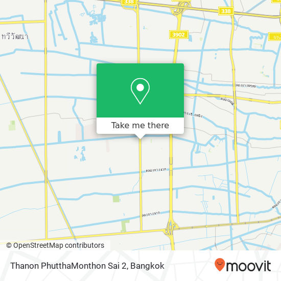 Thanon PhutthaMonthon Sai 2 map