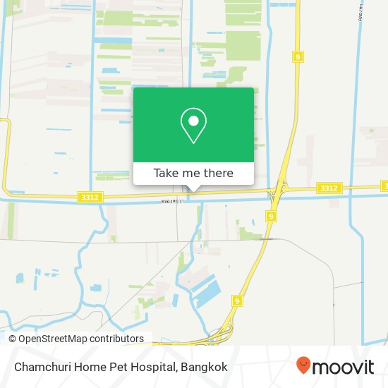 Chamchuri Home Pet Hospital map