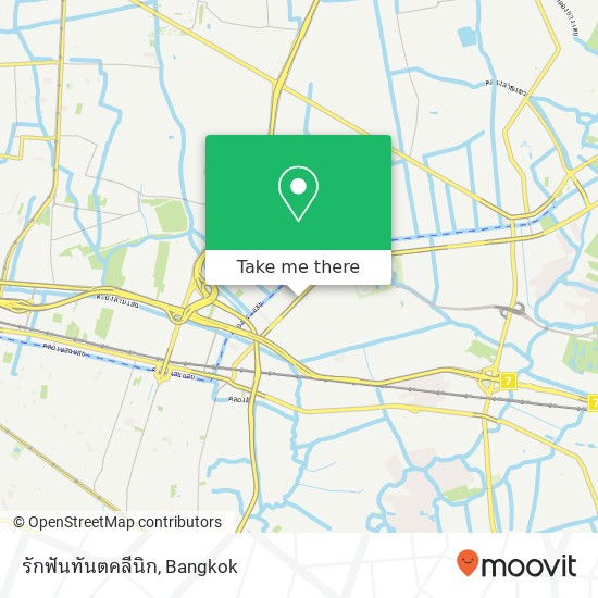 รักฟันทันตคลีนิก map