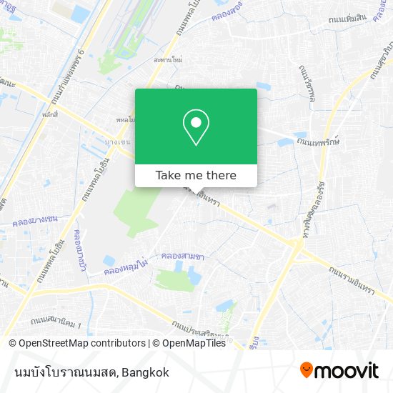 นมบังโบราณนมสด map