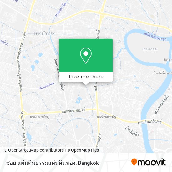 ซอย แผ่นดินธรรมแผ่นดินทอง map